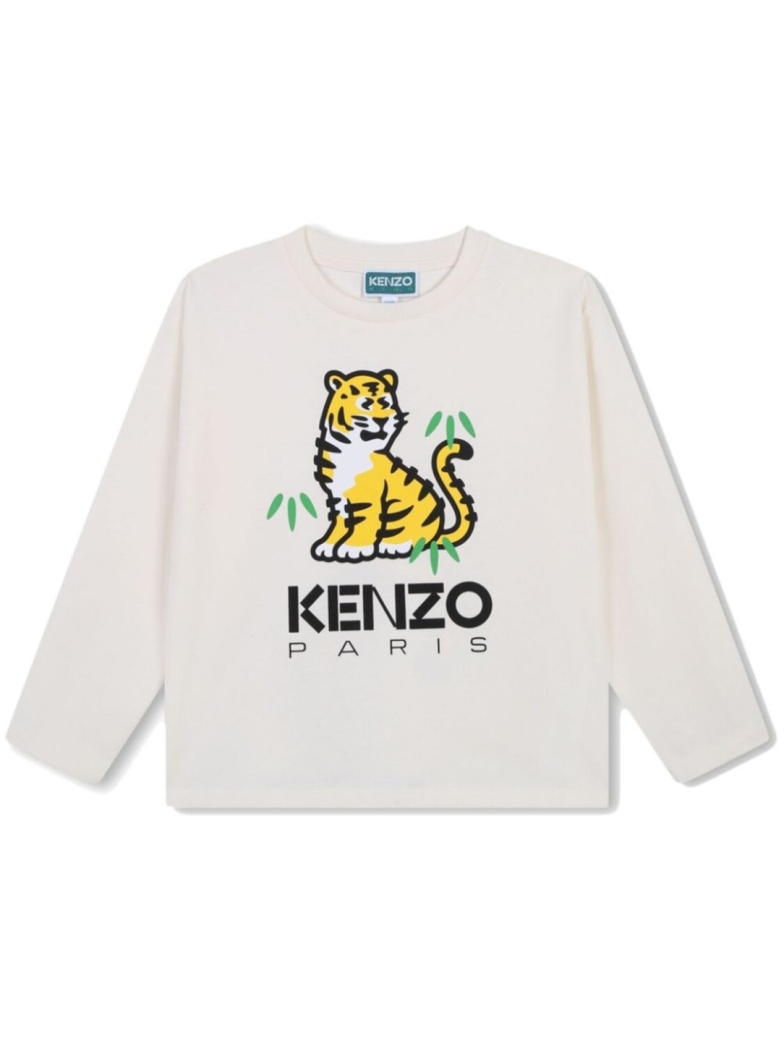 

Kenzo Kids футболка с логотипом, белый