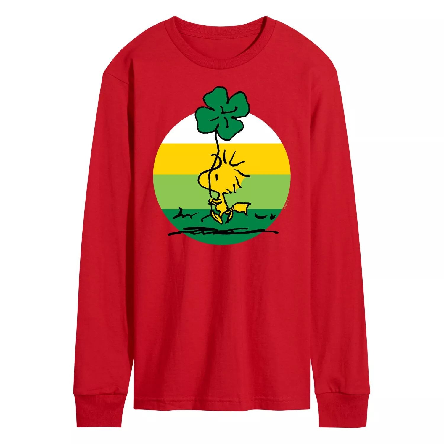

Мужская футболка Peanuts Woodstock Shamrock Licensed Character