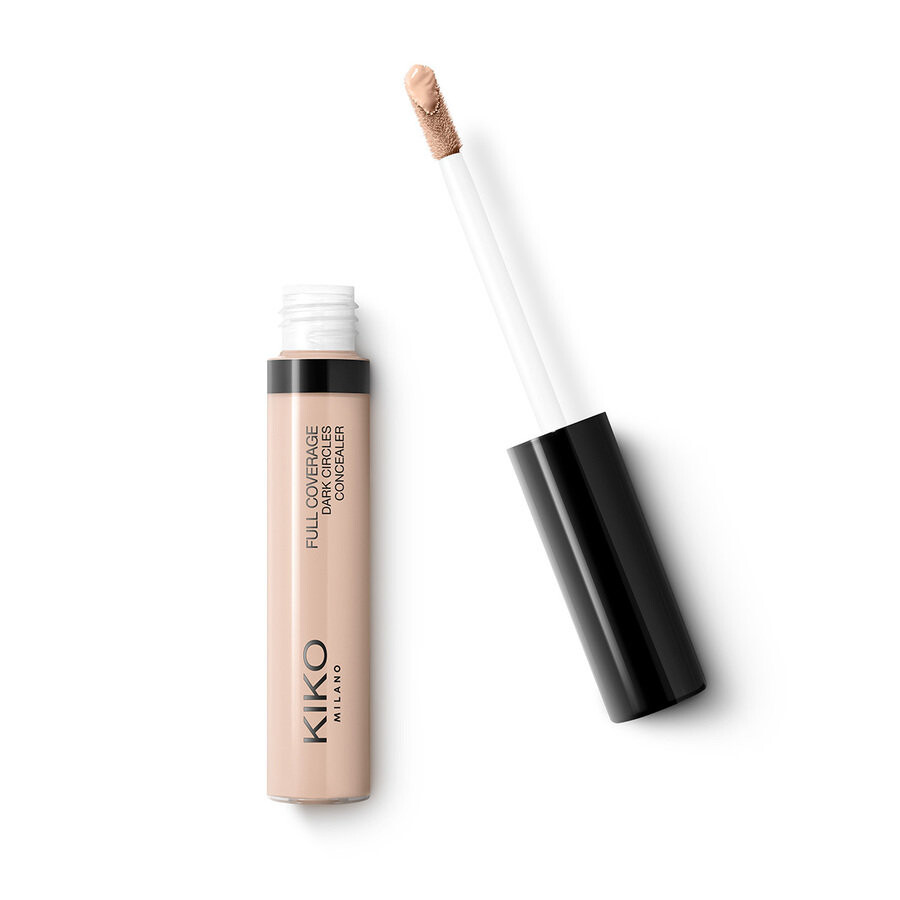 

KIKO Milano,Full Coverage Dark Circles Concealer жидкий консилер для области глаз и лица с высокой степенью покрытия 06 Лесной орех 8мл