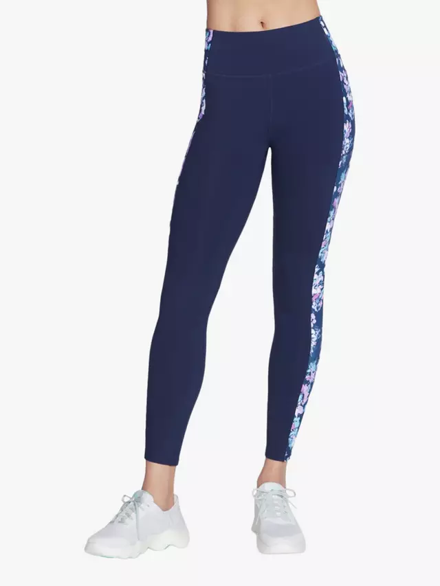 

Спортивные леггинсы Skechers Women's GOWALK Misty Floral Sports, цвет blue/lavender