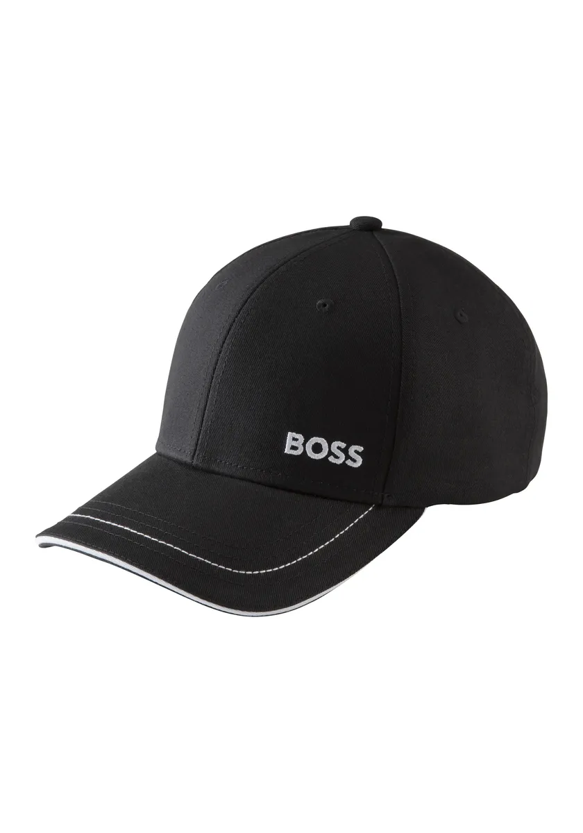 

Бейсбольная кепка BOSS GREEN "Cap-1" с вышивкой логотипа BOSS, черный