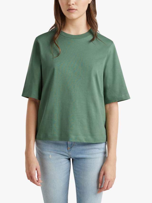 

Футболка свободного кроя Benetton, цвет Forest Green