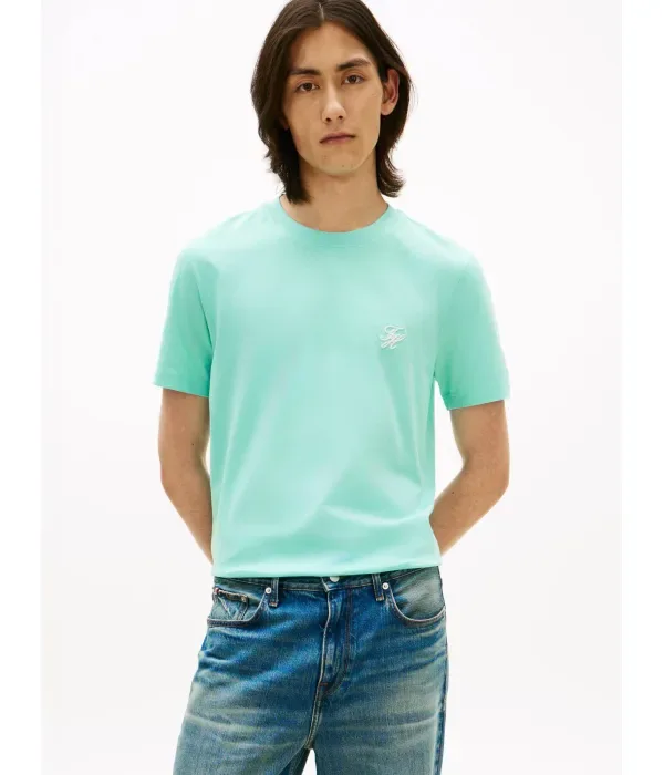 Футболка regular fit Tommy Hilfiger, морской