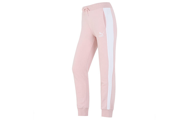 

Женские трикотажные спортивные штаны Puma, цвет Pink