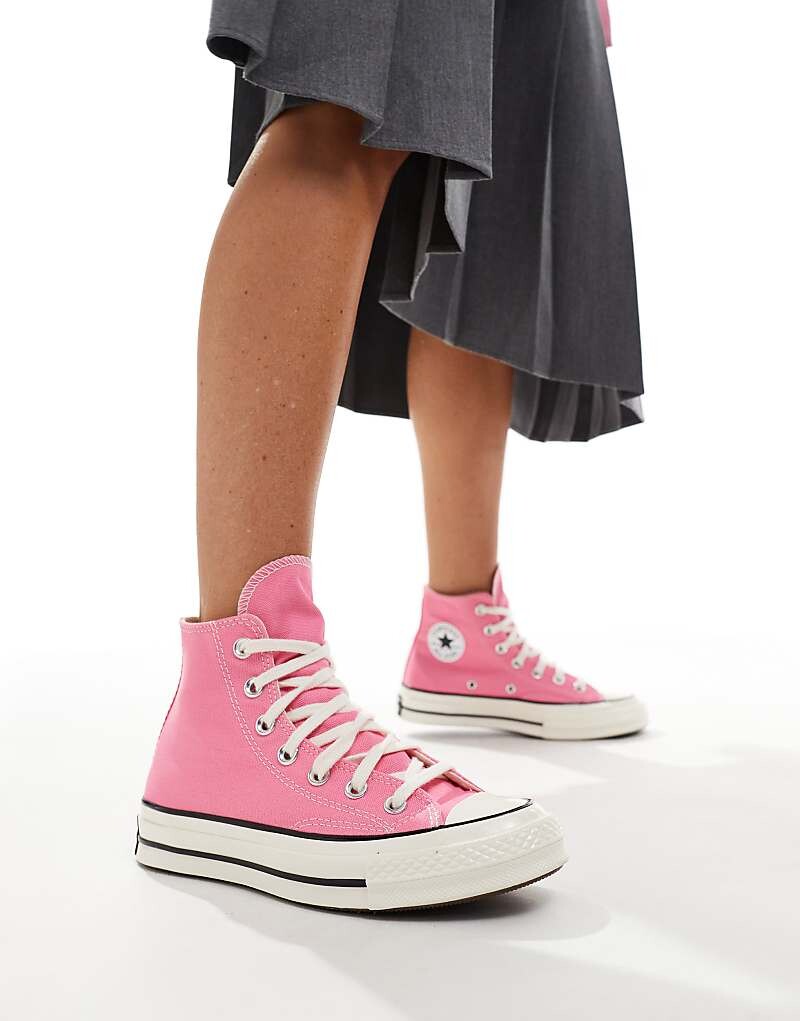 

Converse – Chuck 70 – розовые спортивные туфли с высоким берцем