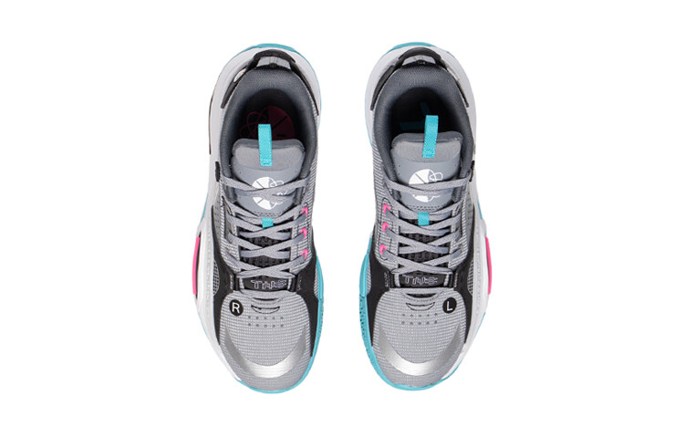 Баскетбольные кроссовки City 10 Youth Edition для детей GS Low-top Stone Gray Lining — фото 4