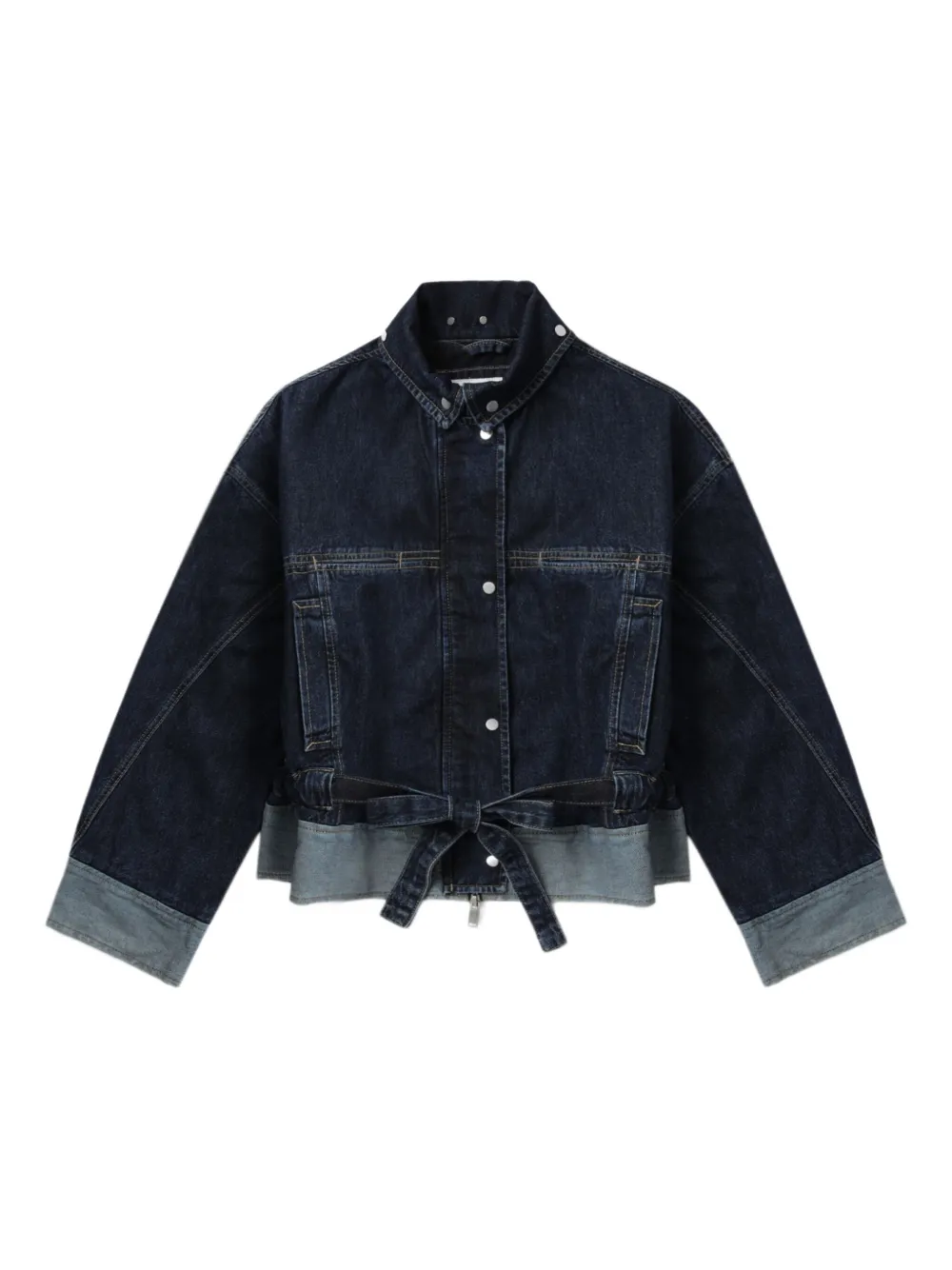 

Джинсовая куртка с контрастными вставками 3.1 Phillip Lim, синий