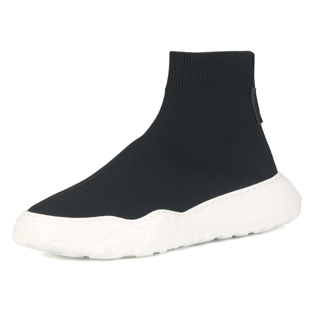 Мужские кроссовки Lifestyle High-Top белого/черного цвета Tieke — фото 2