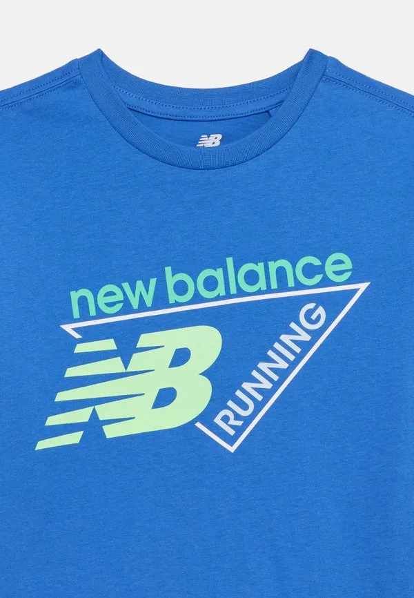 Футболка с графическим принтом на тему бега New Balance, Blue Bird — фото 4