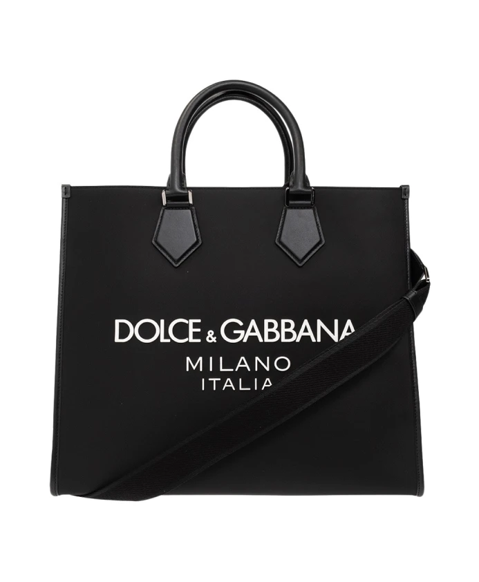 

Сумка Шоппер с логотипом Dolce & Gabbana, черный