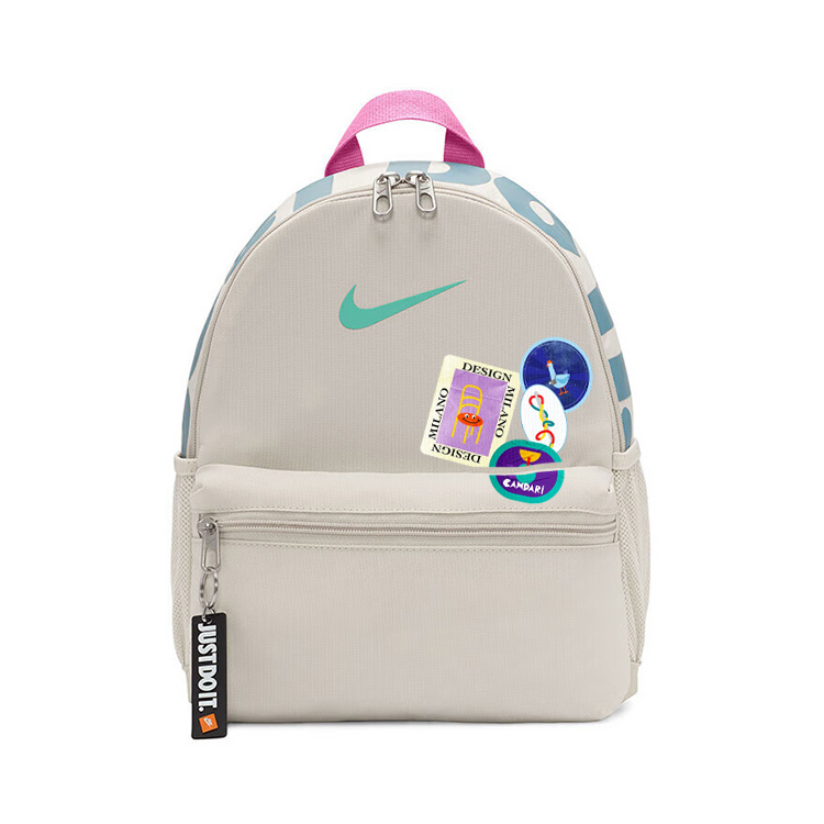 

Nike Тканевый рюкзак для детей серо-белый, Cute Pattern