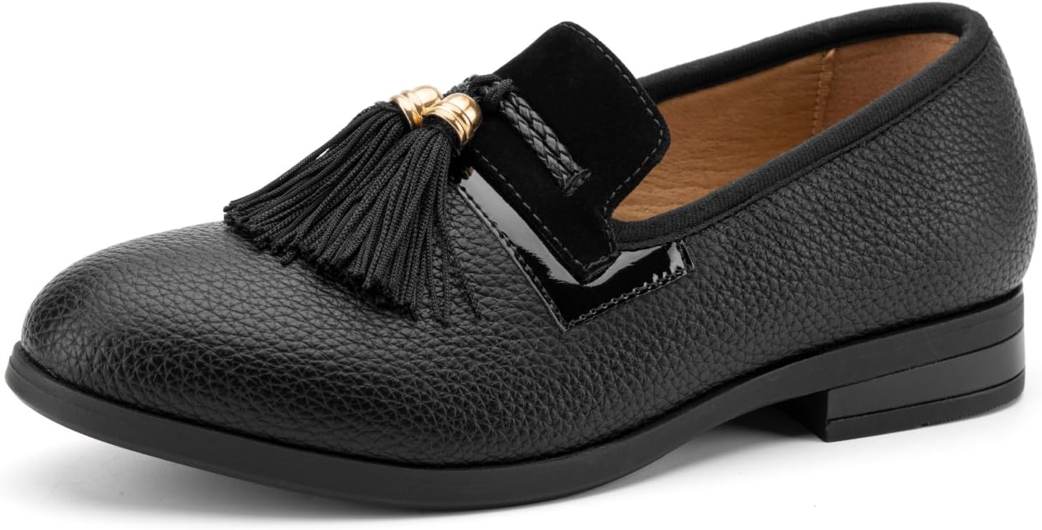 

Кожаные лоферы JITAI для мальчиков, черный