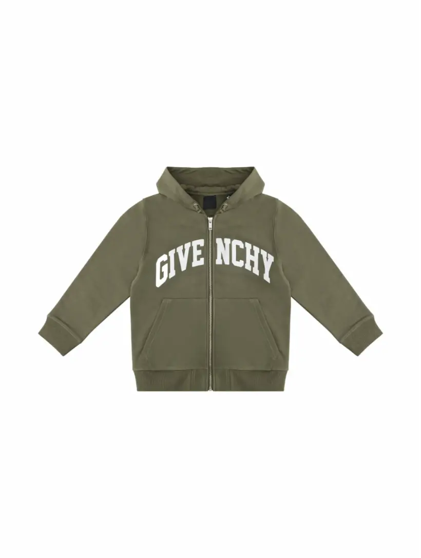 

Спортивная кофта с логотипом Givenchy, зелёный