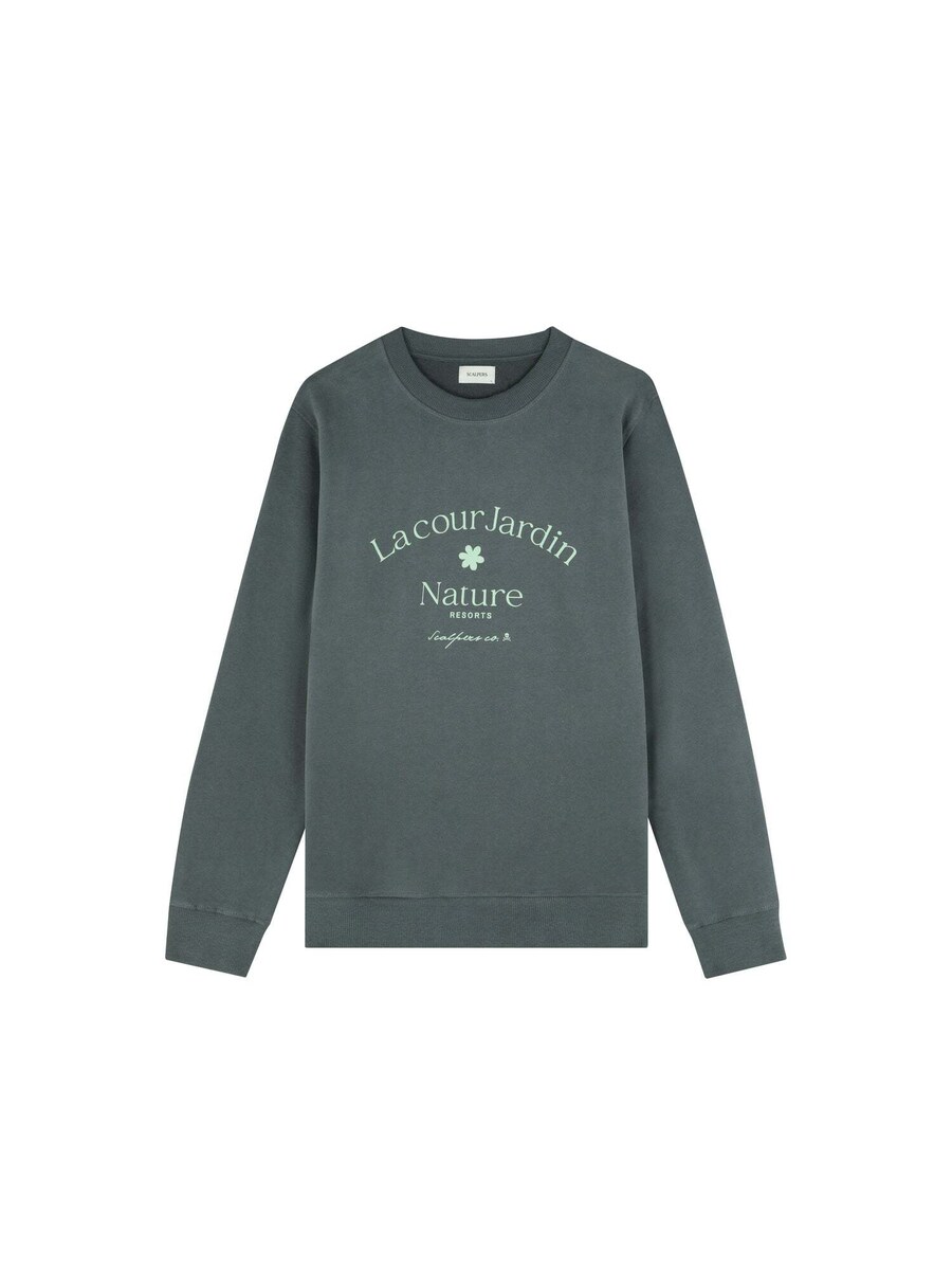 

Толстовка Scalpers Jardin, цвет Light green/Dark green