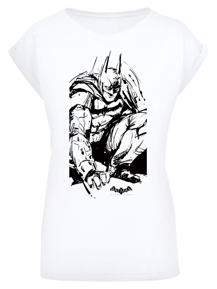 

Рубашка F4NT4STIC DC Comics Batman Arkham Knight Sketch, белый