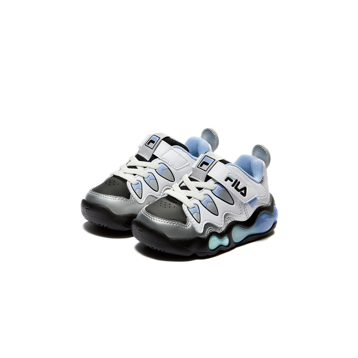 FILA KIDS Heritage FHT Toddler Shoes Black/FILA White Infant And Toddler — фото 4