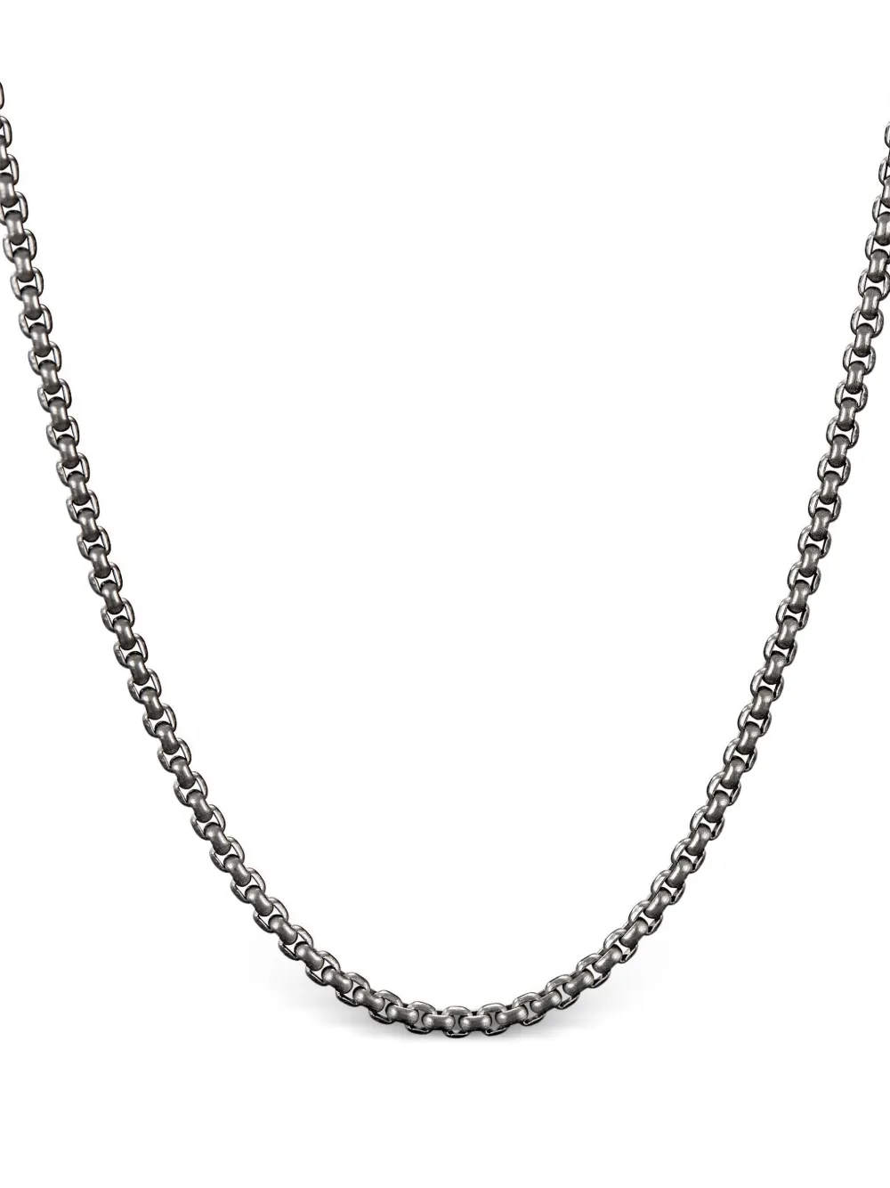 

Серебряное колье Box Chain (2.7 мм) David Yurman, серебяный