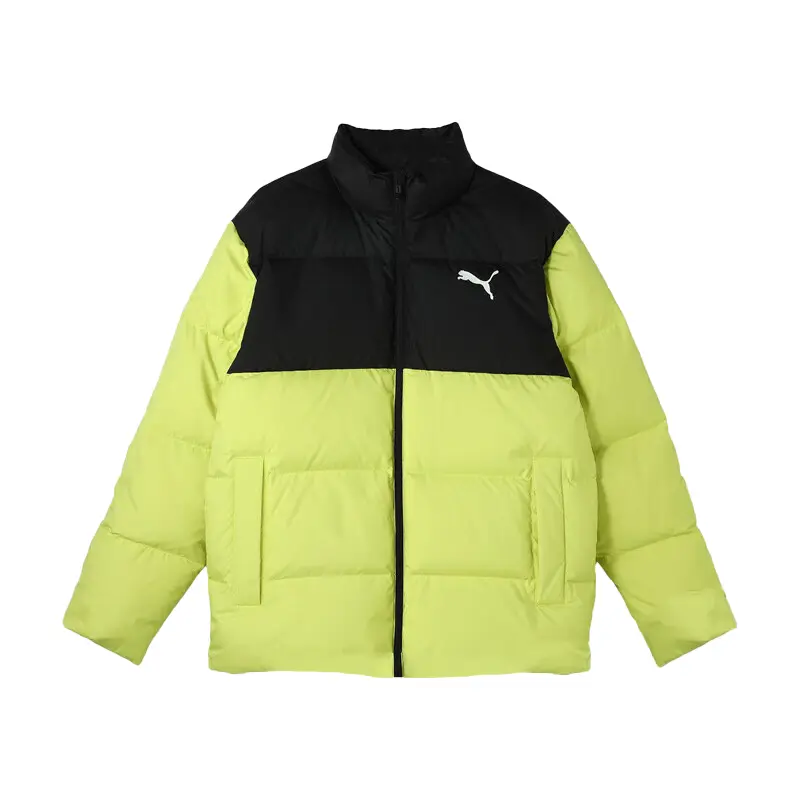 

Пуховик мужской лаймово-зеленый Puma