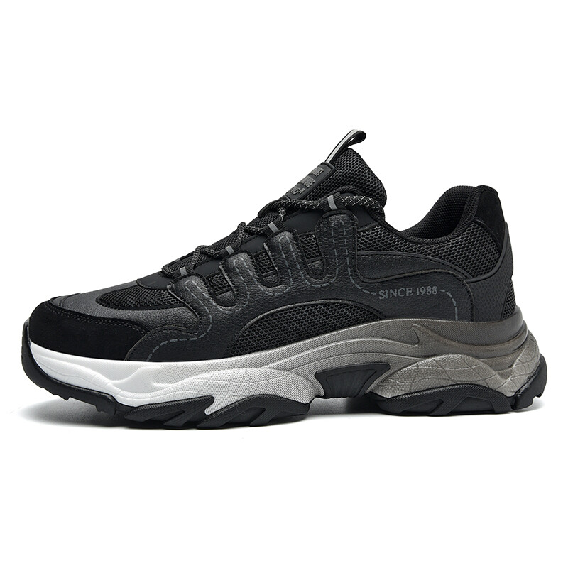 

Кроссовки AOKANG Casual Shoes Men Low-Top, цвет Black Gray