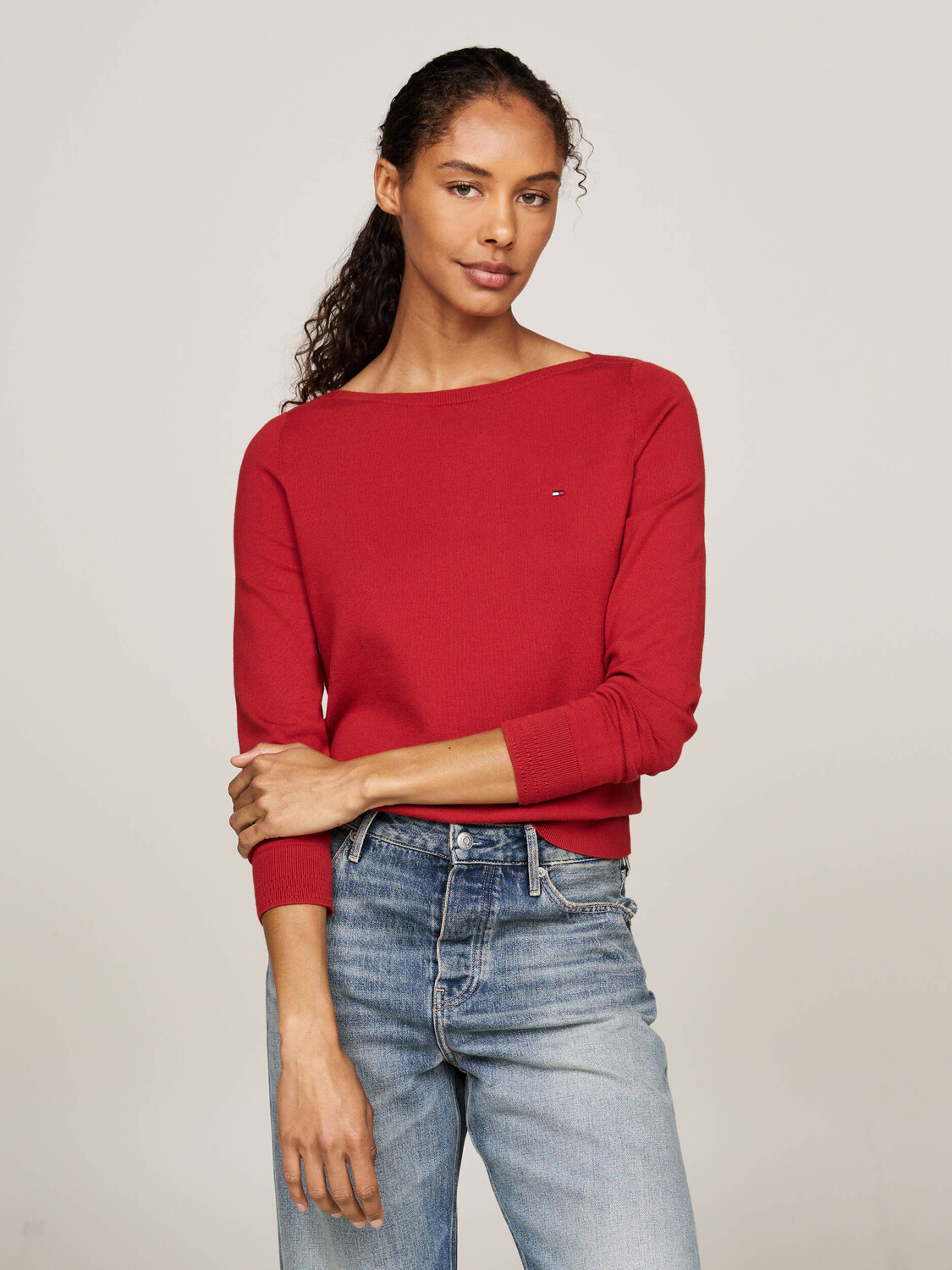 

Свитер Tommy Hilfiger Regular Fit, красный