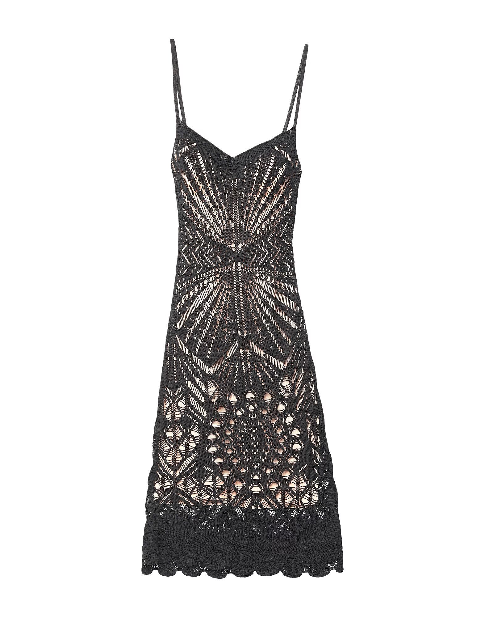 

Платье миди Dsquared2, черный