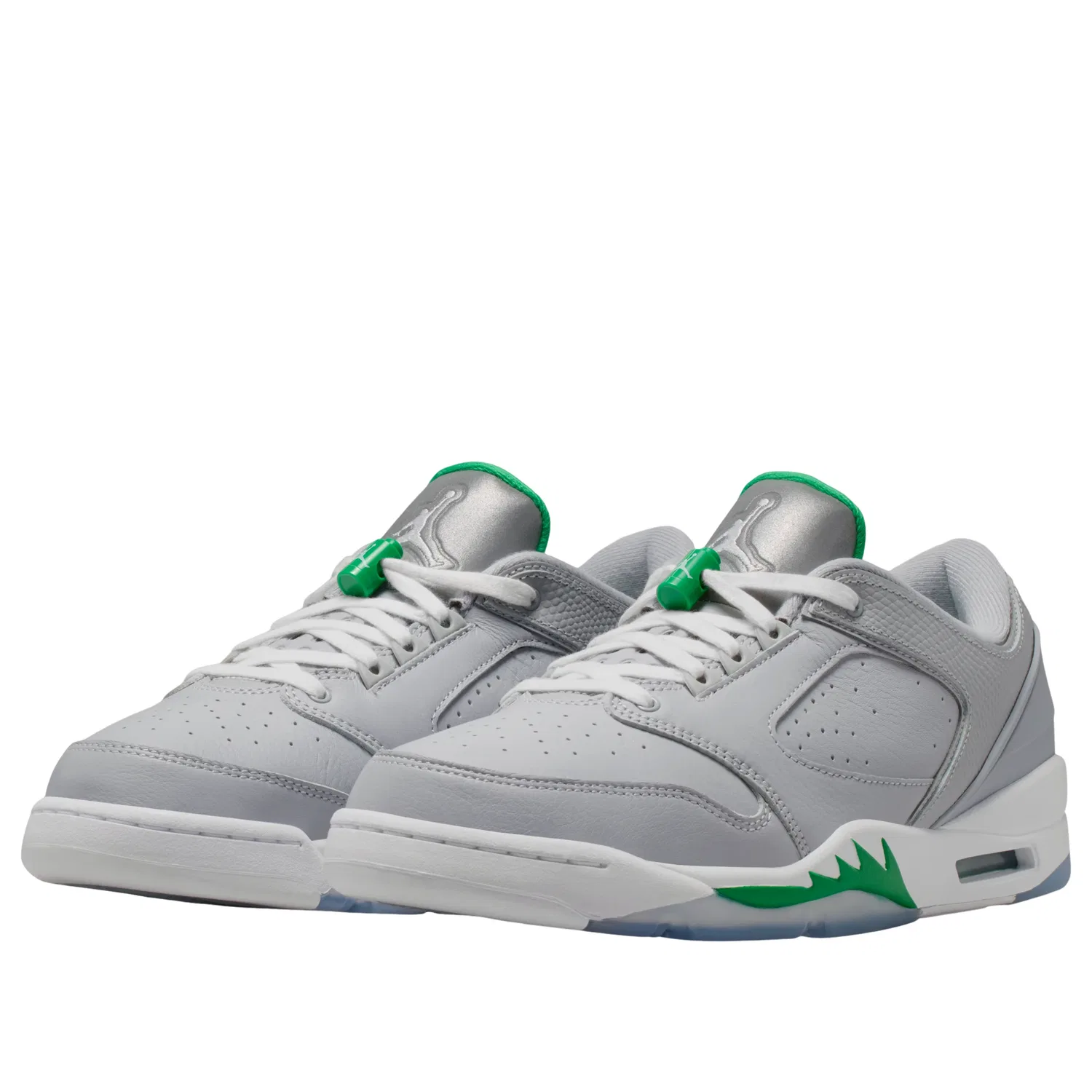 Кроссовки Jordan Sixty Plus Low 'Wolf Grey Lucky Green' IH2047-001, серый — фото 4