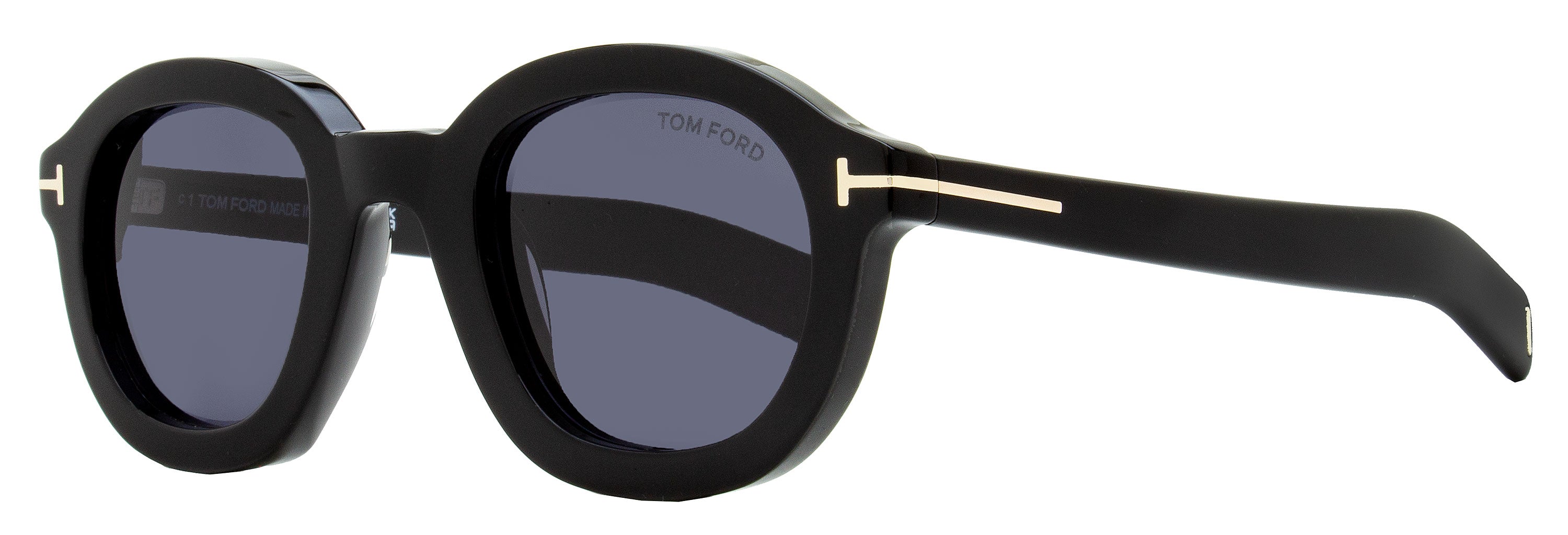 

Мужские солнцезащитные очки Tom Ford Raffa TF1100 01A черные 46 мм