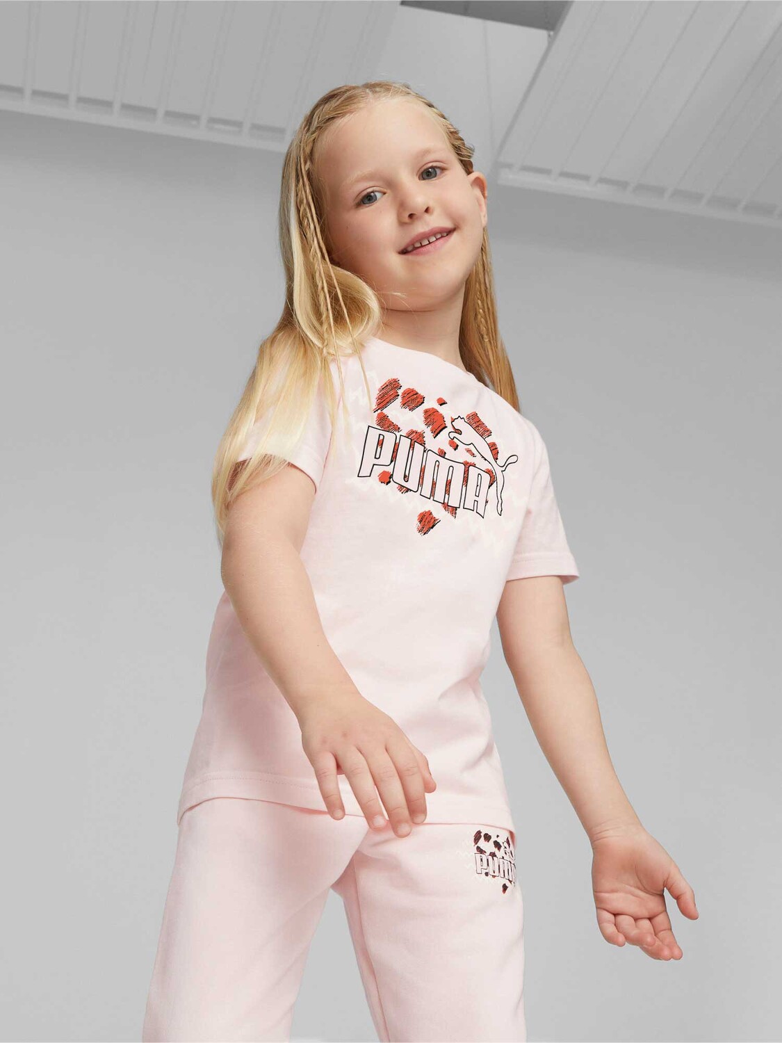 

Футболка Puma ESS MIX MTCH, розовый