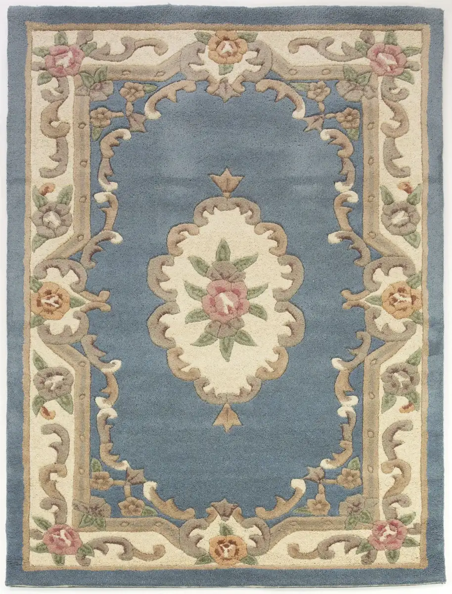 

FLAIR RUGS Шерстяной ковер "Aubusson", прямоугольный 120х180 см, синий