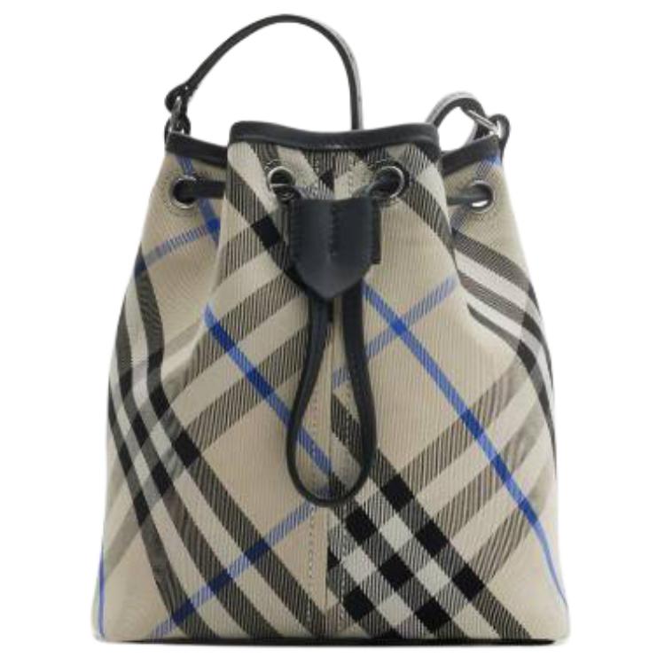 

Хлопковая сумка-ведро, миниатюрная женская наплечная сумка lichen Burberry, Box(Set+Box)