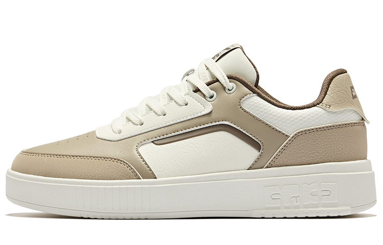 

Кроссовки Edge Anti-Slip Wear-Resistant Low-Top Skateboard Shoes Men's Light Linen Erke, Light Linen Microcrystal White