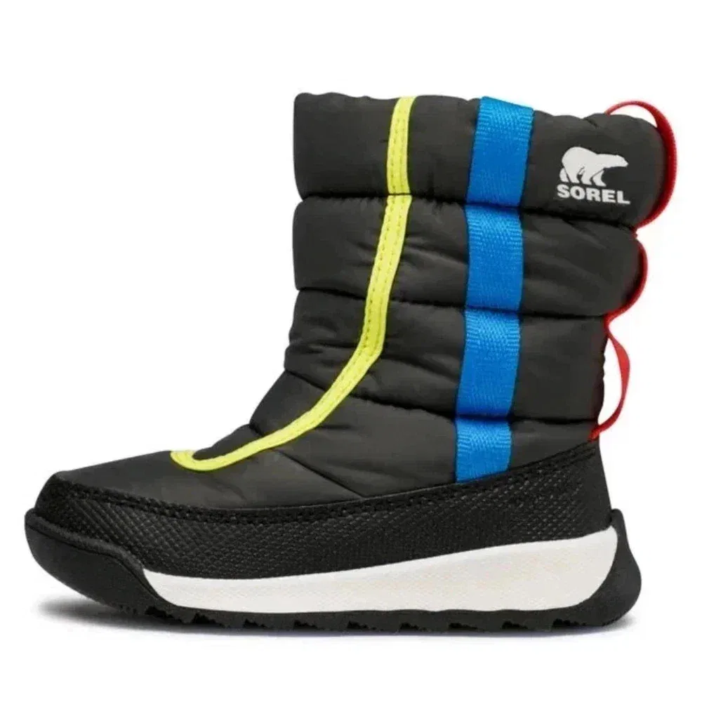Водонепроницаемые зимние ботинки Sorel Whitney II Puffy Mid NC3873-093 черного цвета ZAP950 — фото 3