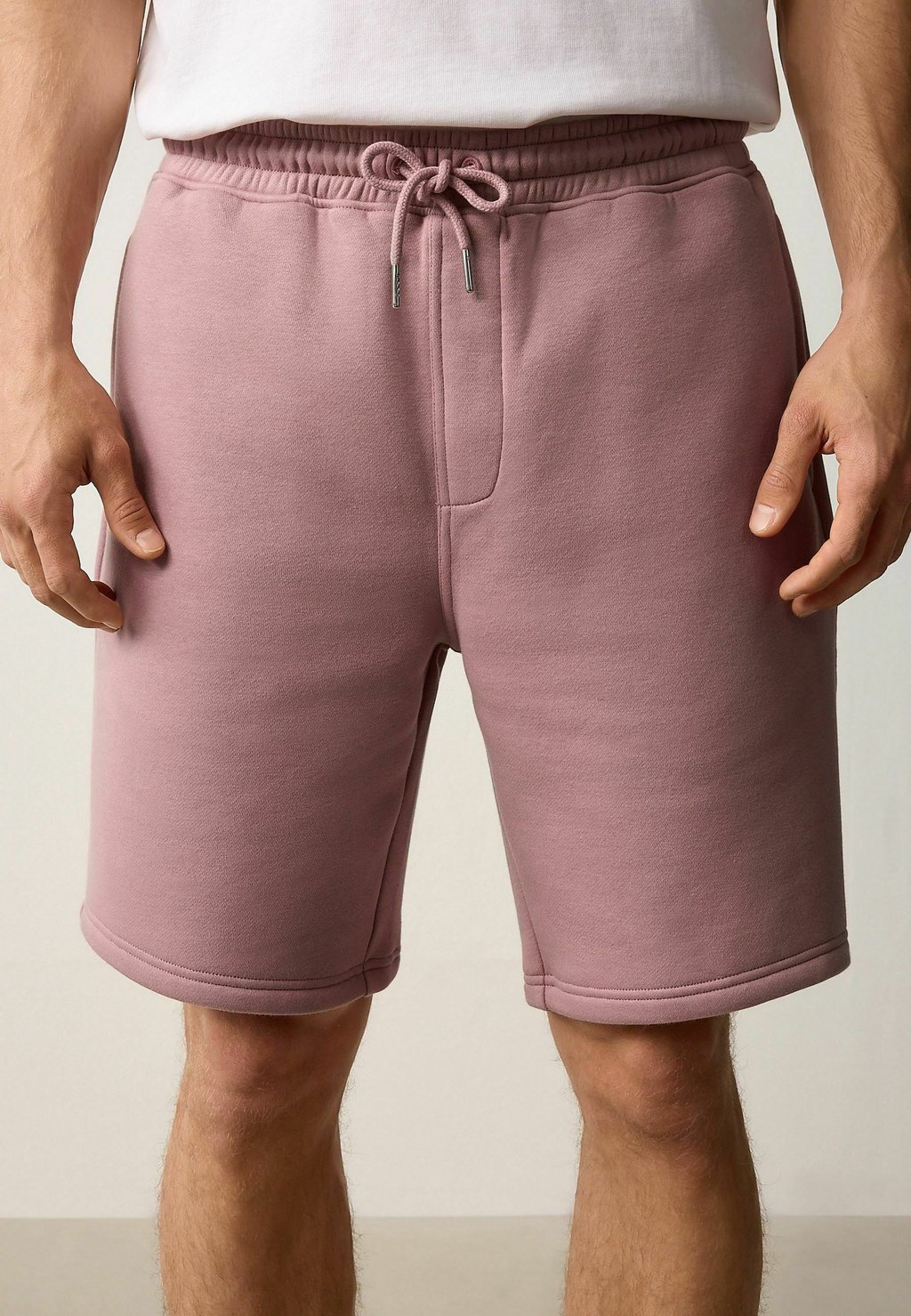 

Шорты REGULAR FIT - BRUSHED ZIP - Tracksuit bottoms Next, розовый