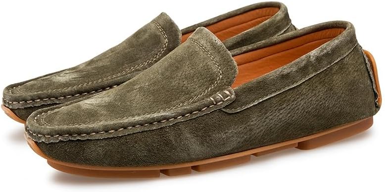 

Мужские замшевые лоферы SWZEC, зеленый