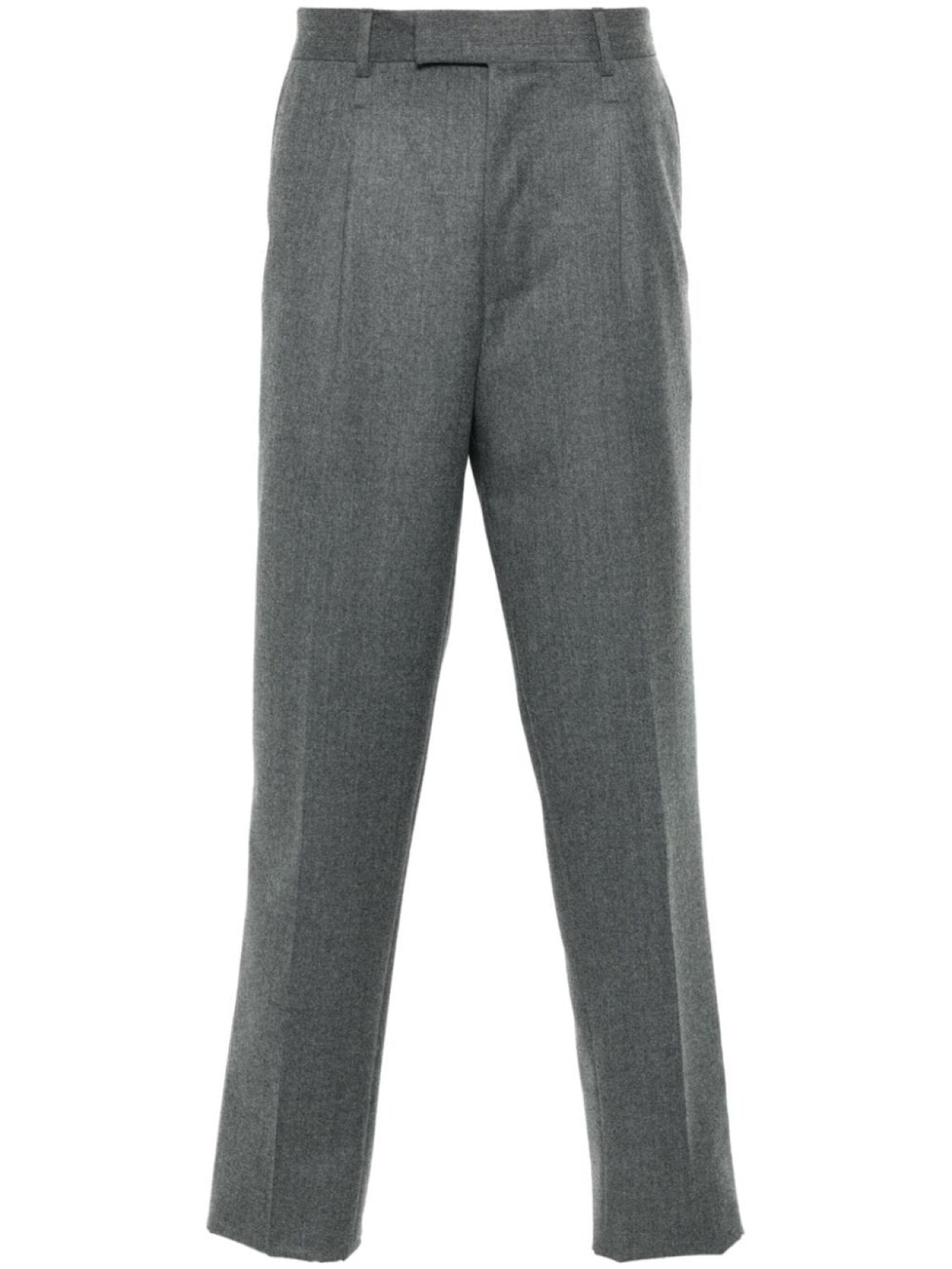 

Zegna облегающие шерстяные брюки, серый