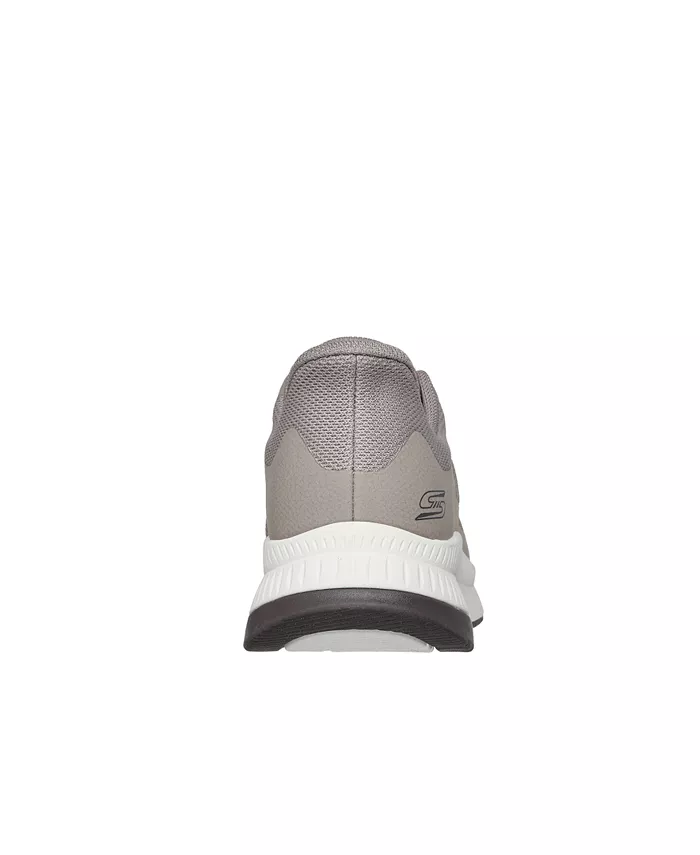 Мужские слипоны: BOBS Sport Squad Chaos 4 повседневные кроссовки от Finish Line Skechers, загар/бежевый — фото 4