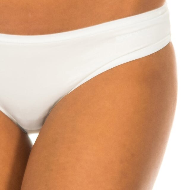 В упаковке 2 трусика из микрофибры 163330 cc710 женщина Emporio Armani, бежевый — фото 2