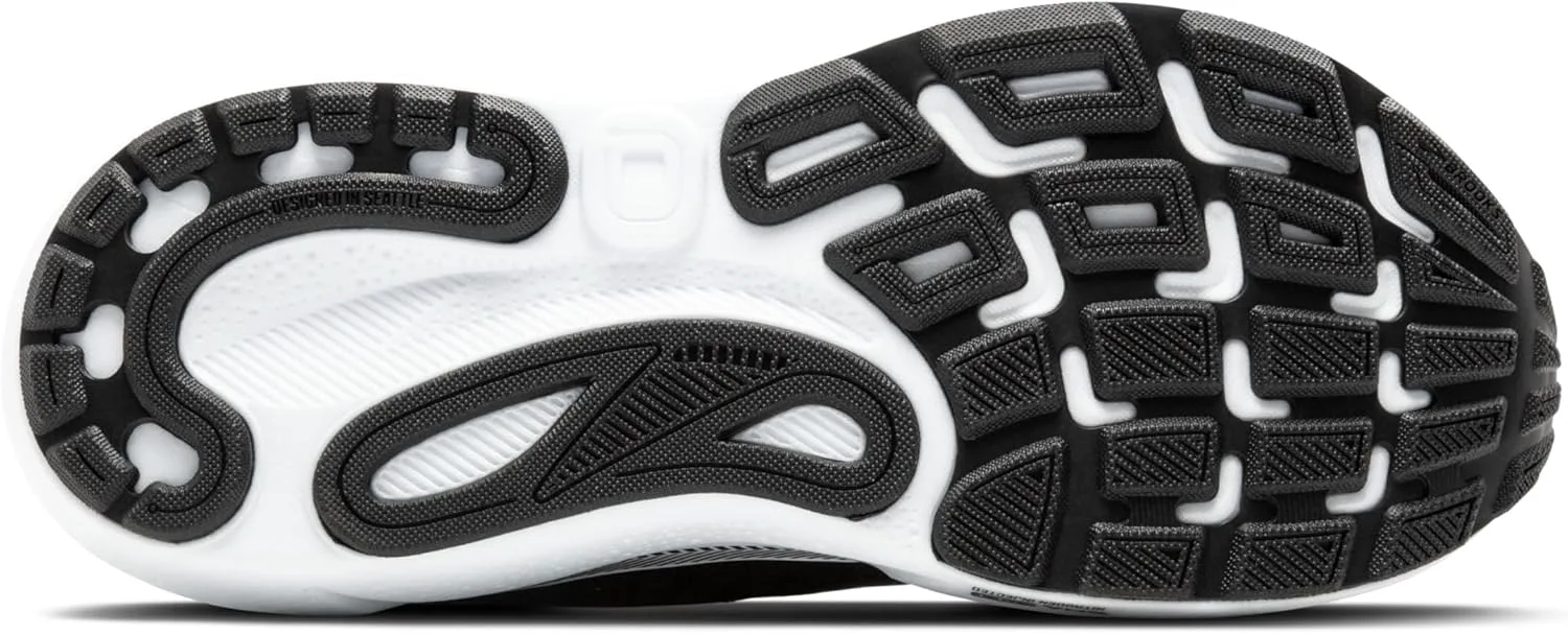 Мужские беговые кроссовки Brooks Adrenaline GTS 24 с поддержкой, черно-белый