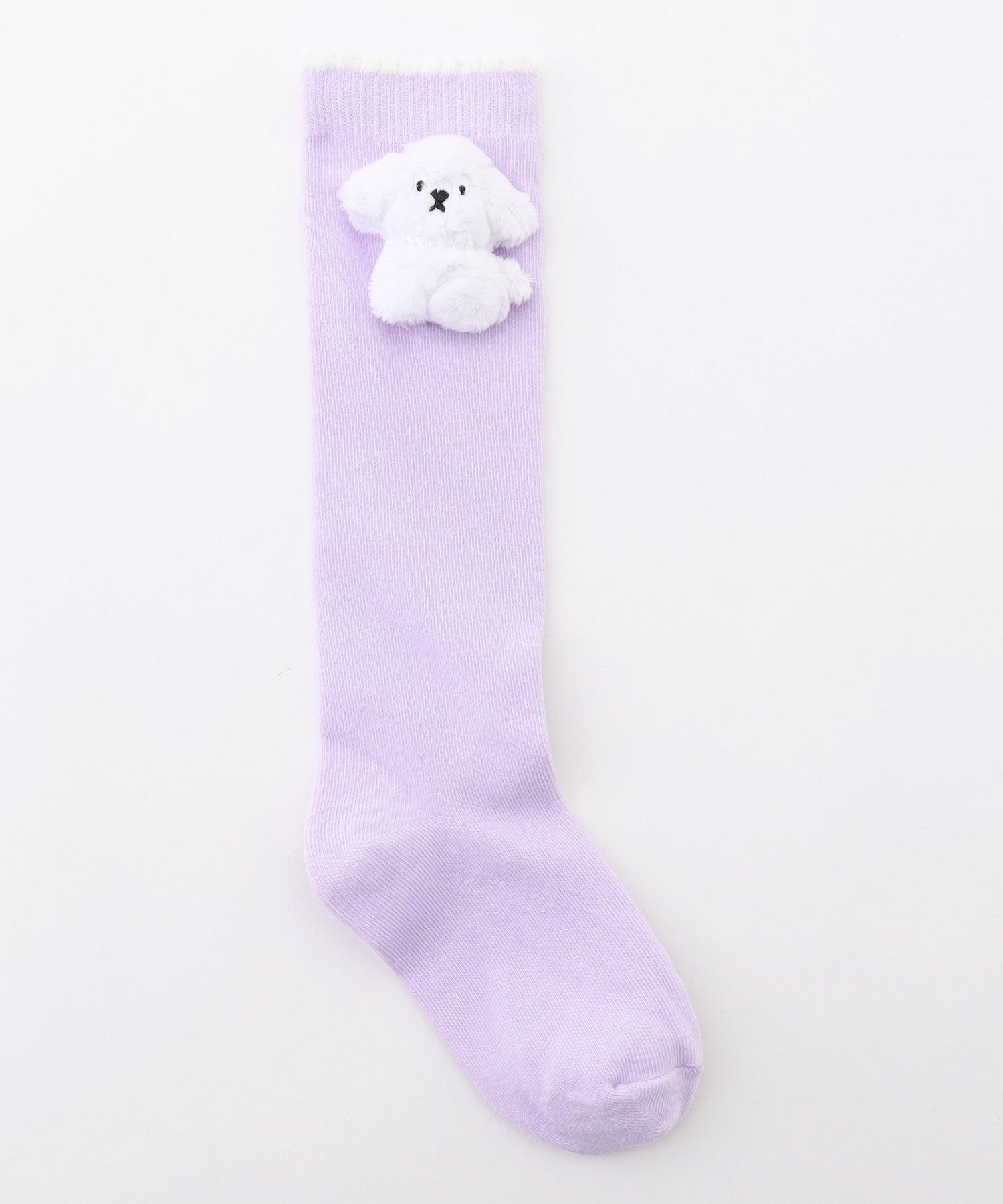 Гольфы с изображением животных ANY KIDS, Lavender × Dog [082]