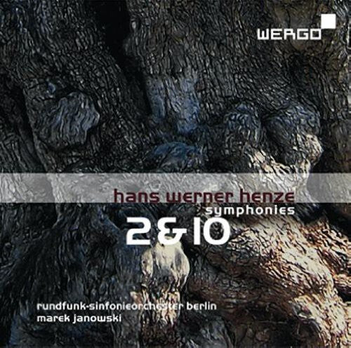 

CD диск Henze / Janowski / Rundfunk-Sinfonie Orch Berlin: Symphonies Nos. 2 & 10