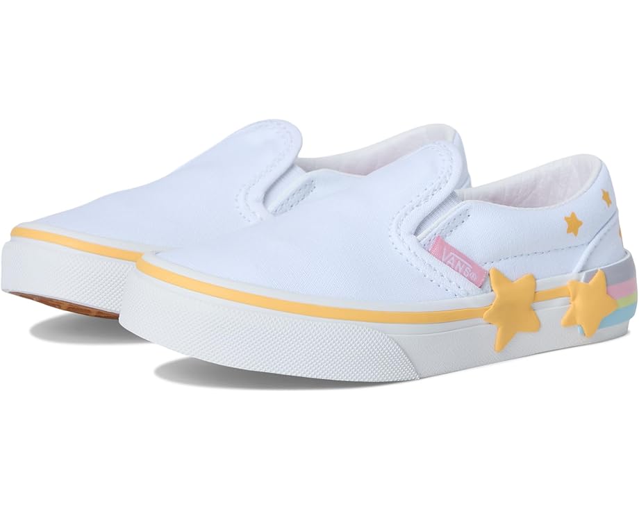 

Кроссовки Vans Kids Classic Slip-On Star, цвет White/Multi