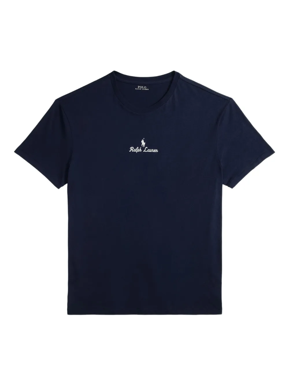 

Футболка с вышитым логотипом POLO RALPH LAUREN, синий