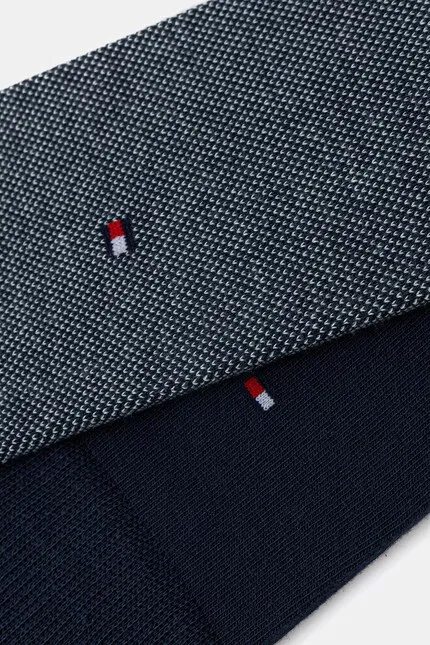 Носки 2 шт хлопковые Tommy Hilfiger, темно-синий — фото 2