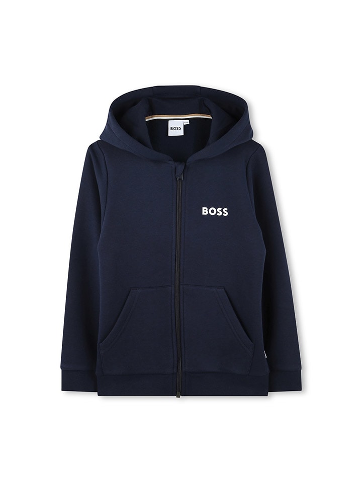 

Hugo Boss Kids Темно-синяя толстовка