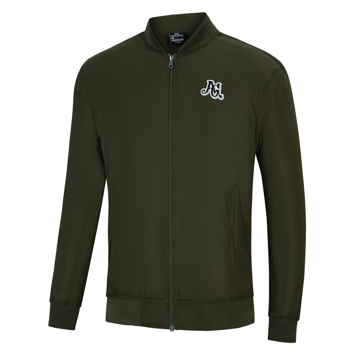 

361° Пуховик из баскетбольной коллекции мужской Limestone Gray Green