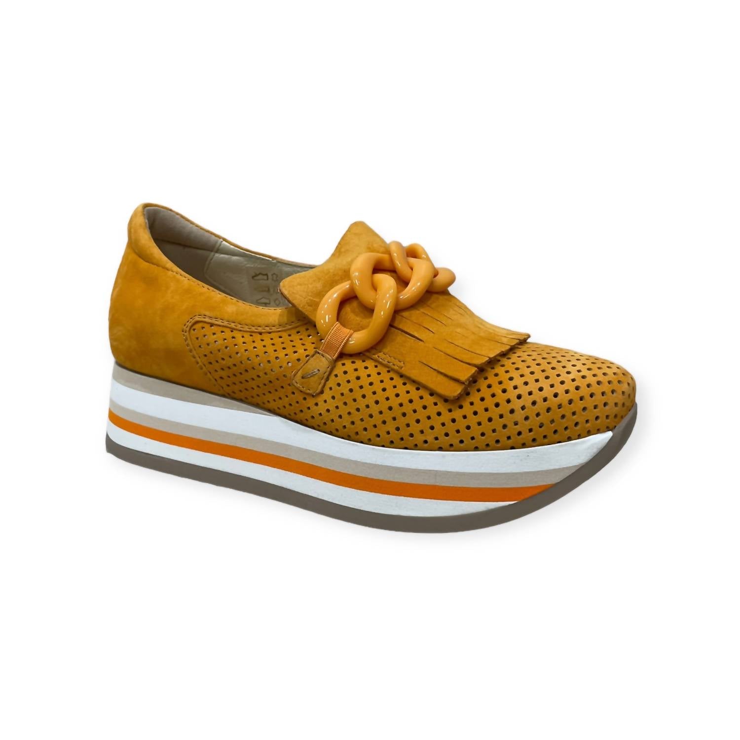 Кроссовки Cadie Platform в цвете Pumpkin Softwaves