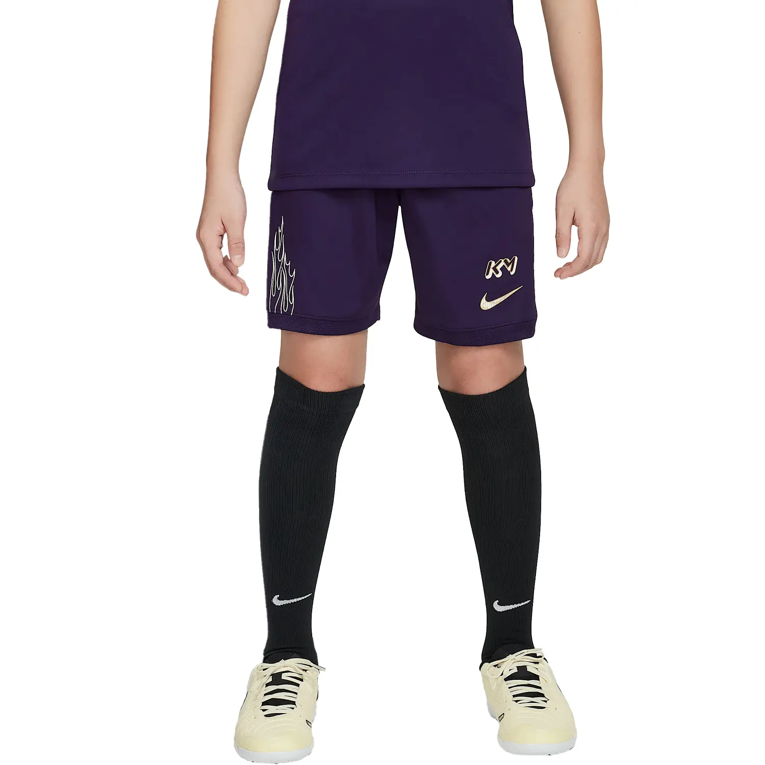 Nike Шорты Dri FitCollege Shorts Large Purple/Large Purple/Virtual Blue/Metal Gold — фото 3