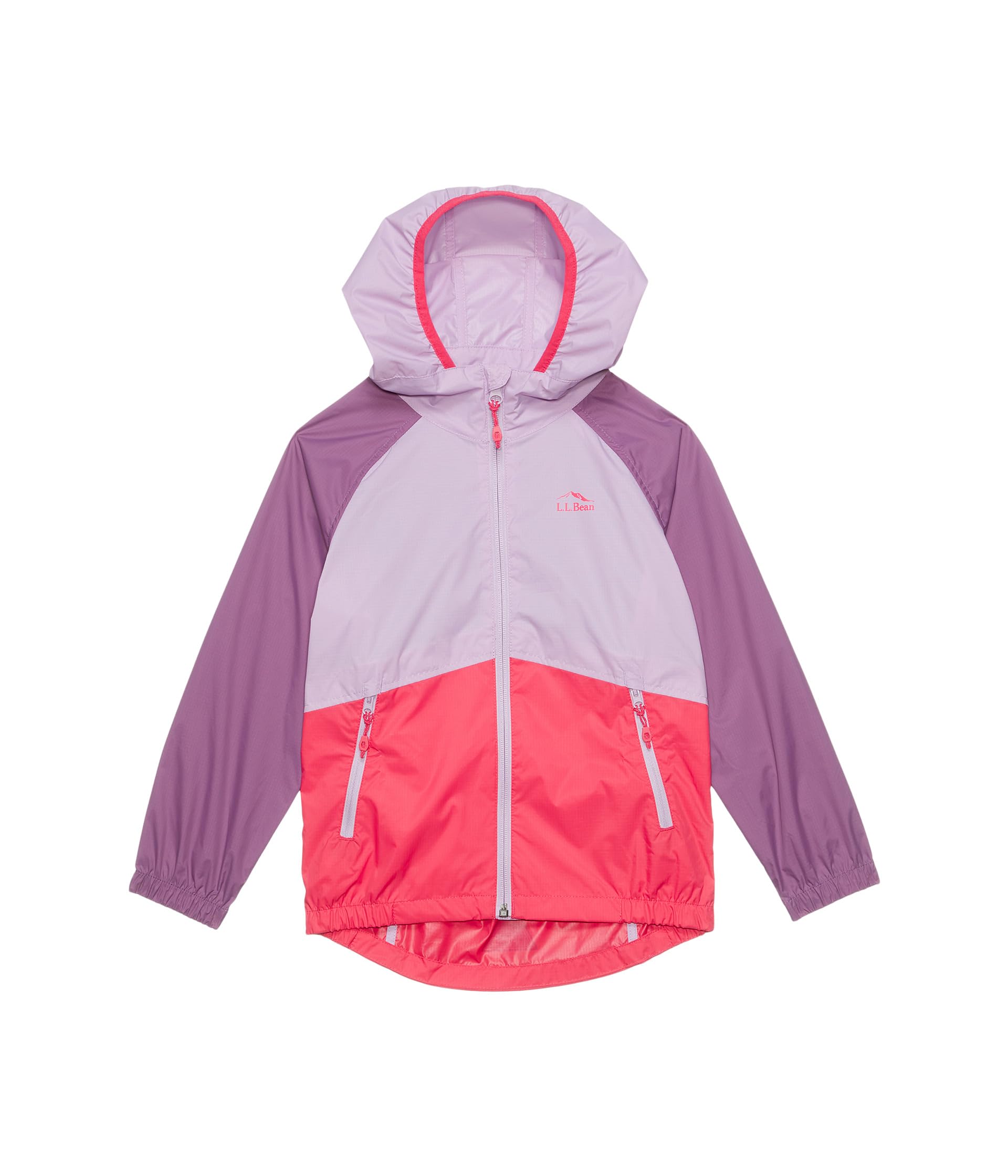 

Куртка L.L.Bean Wind and Rain Jacket, цвет Purple Clover/Ruby Coral