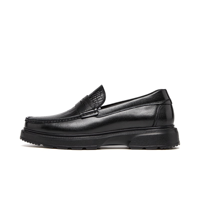 

VICKI BROWN Лоферы на платформе мужские черные, цвет Black