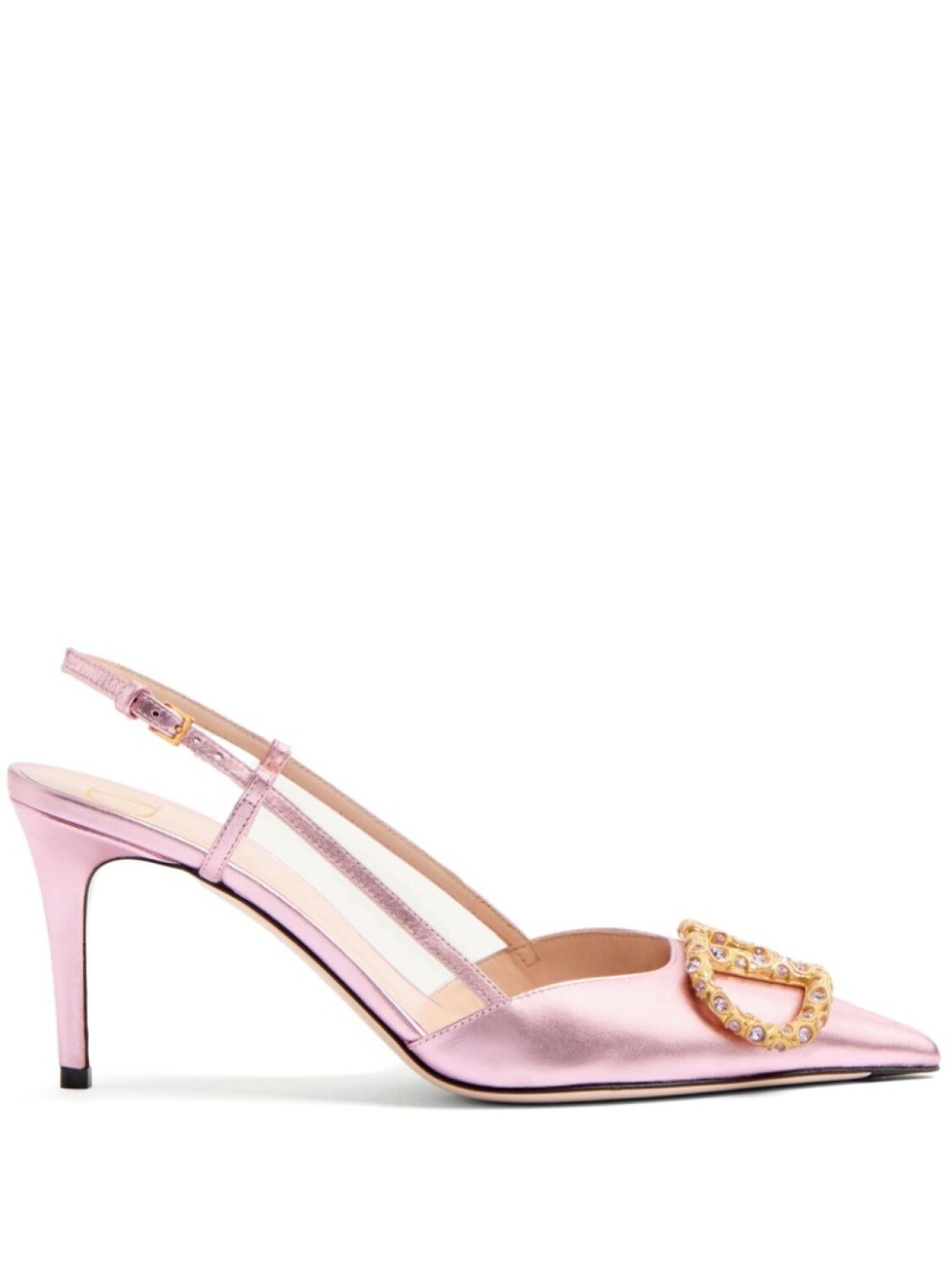 Туфли с логотипом VLogo Signature Valentino Garavani, розовый